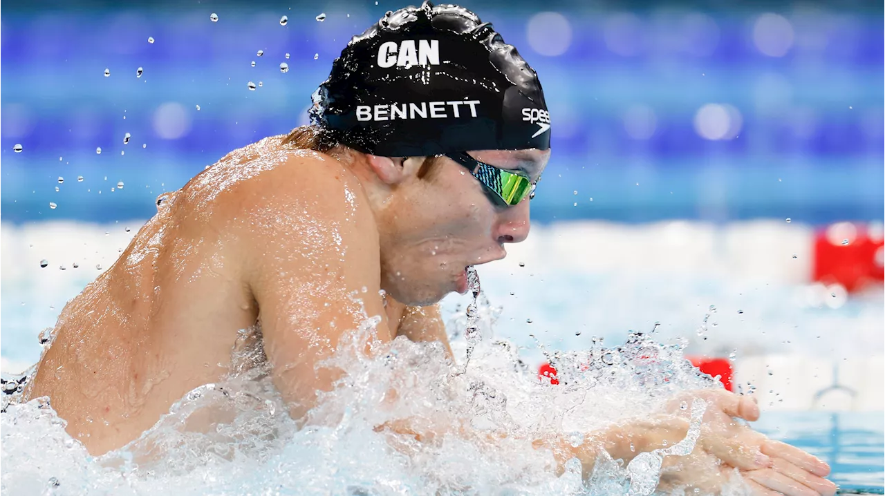 Swimmer Bennett wins Canada's first Paralympic gold medal in Paris.