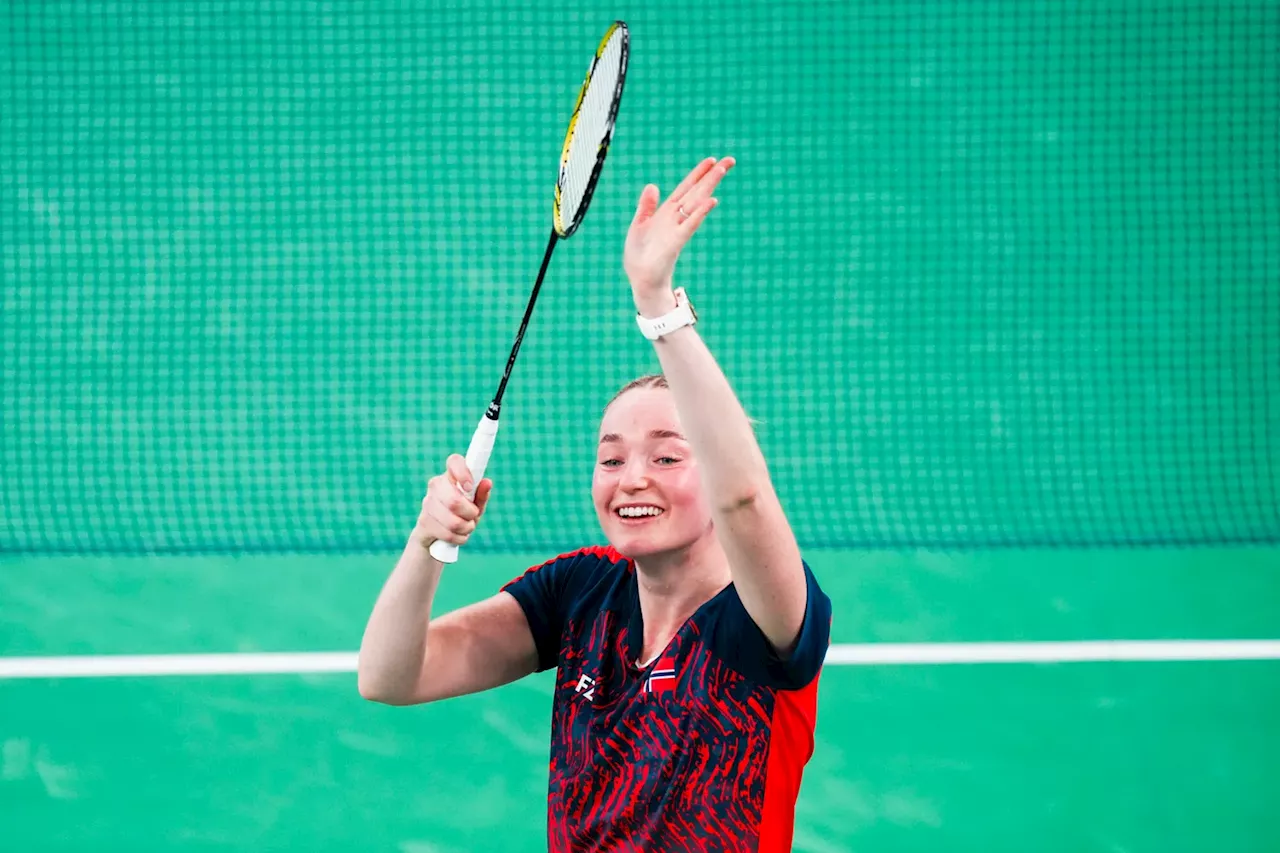 Helle Sofie Sagøy tok bronse i badminton i Paralympics