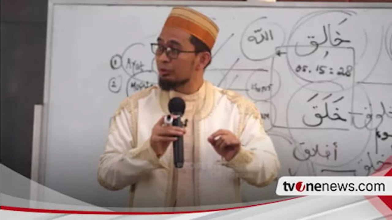 Walau Doa Langsung Terkabul, Jangan Sembarangan Sebut Asmaul Husna saat Berdoa, Ustaz Adi Hidayat: Justru Masalah...