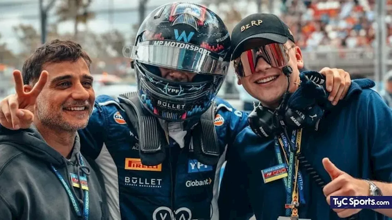 El mensaje premonitorio a Bizarrap que enloqueció a Colapinto tras su debut en la F1