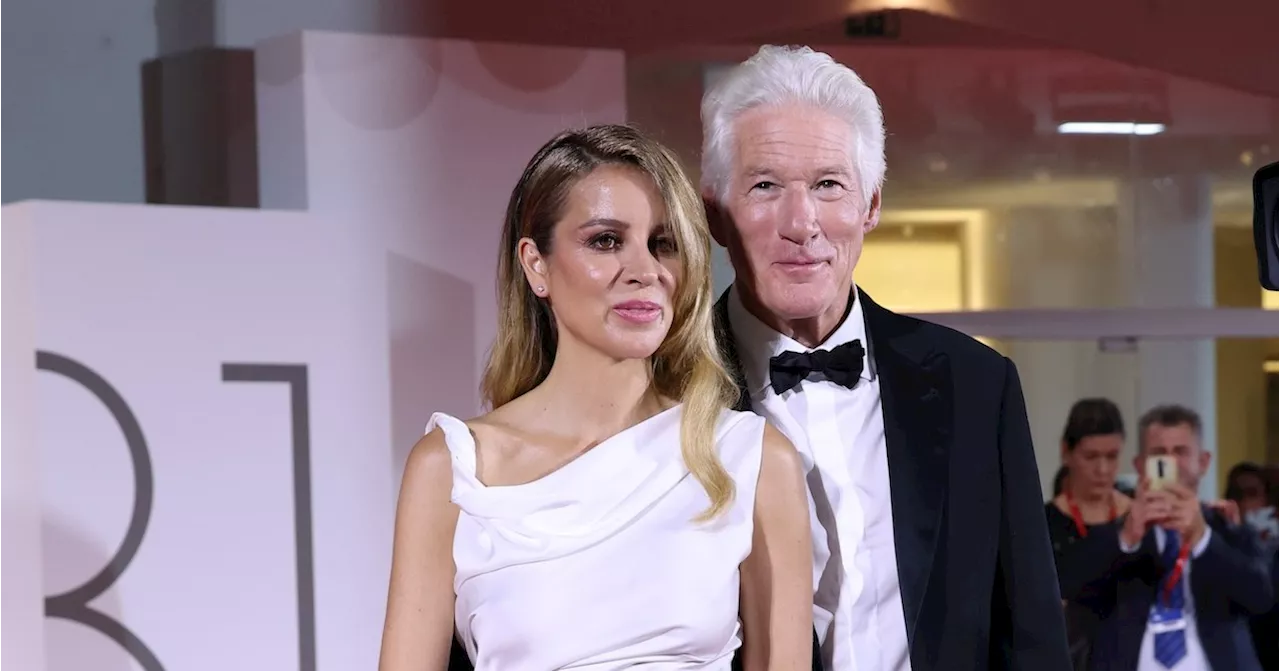 Richard Gere Bows to Wife Alejandra Silva at Venice Film Festival