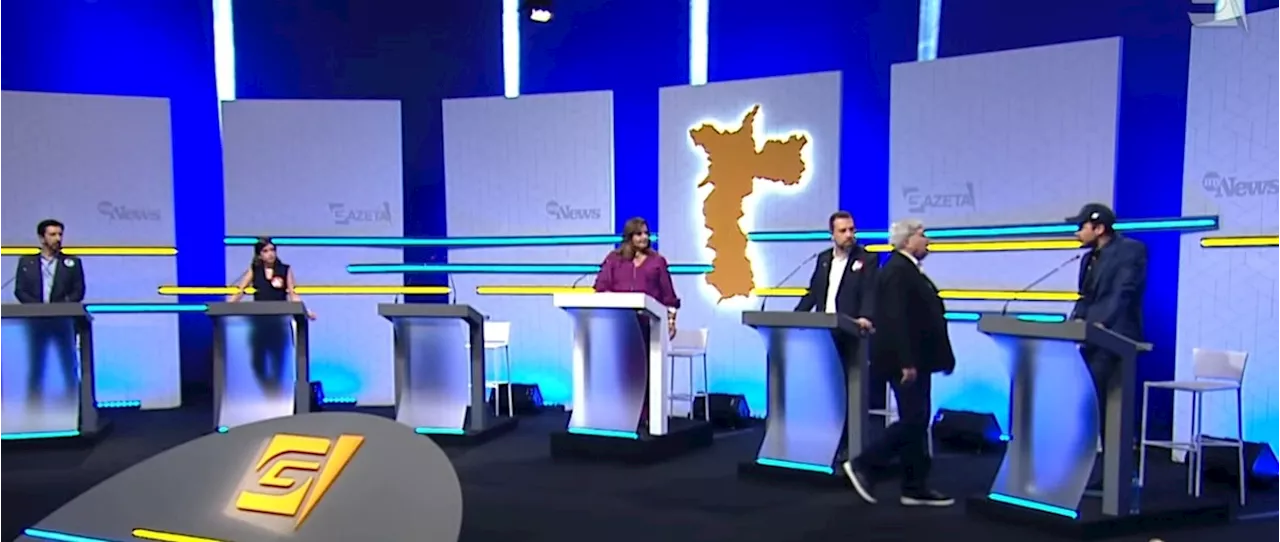 Infiltração do PCC e troca de ofensas entre candidatos marcam debate em SP