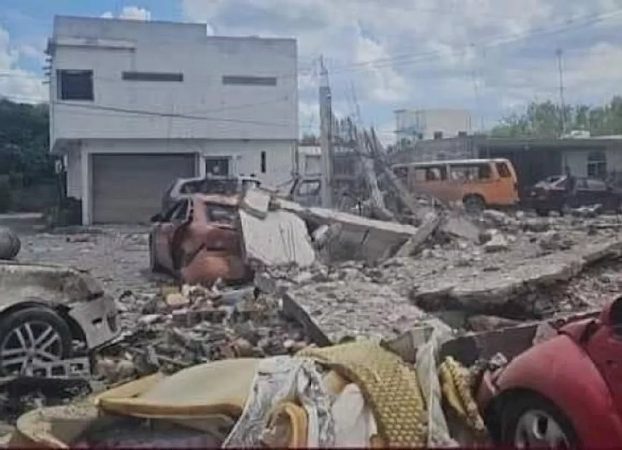 Tamaulipas: casa con pirotecnia explota cerca de una secundaria en Reynosa; reportan dos muertos