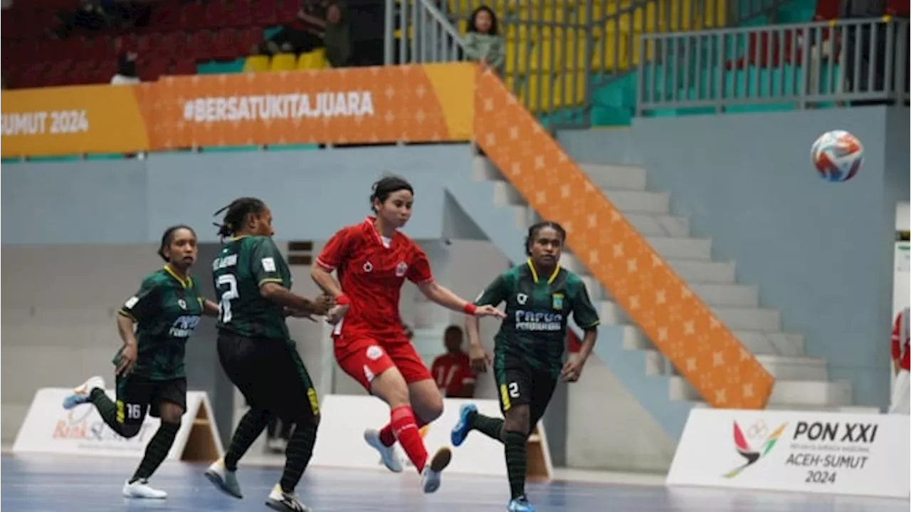 Futsal Putri DKI Jakarta Pesta Gol Lawan Papua Pegunungan di PON 2024, Skor 10-2