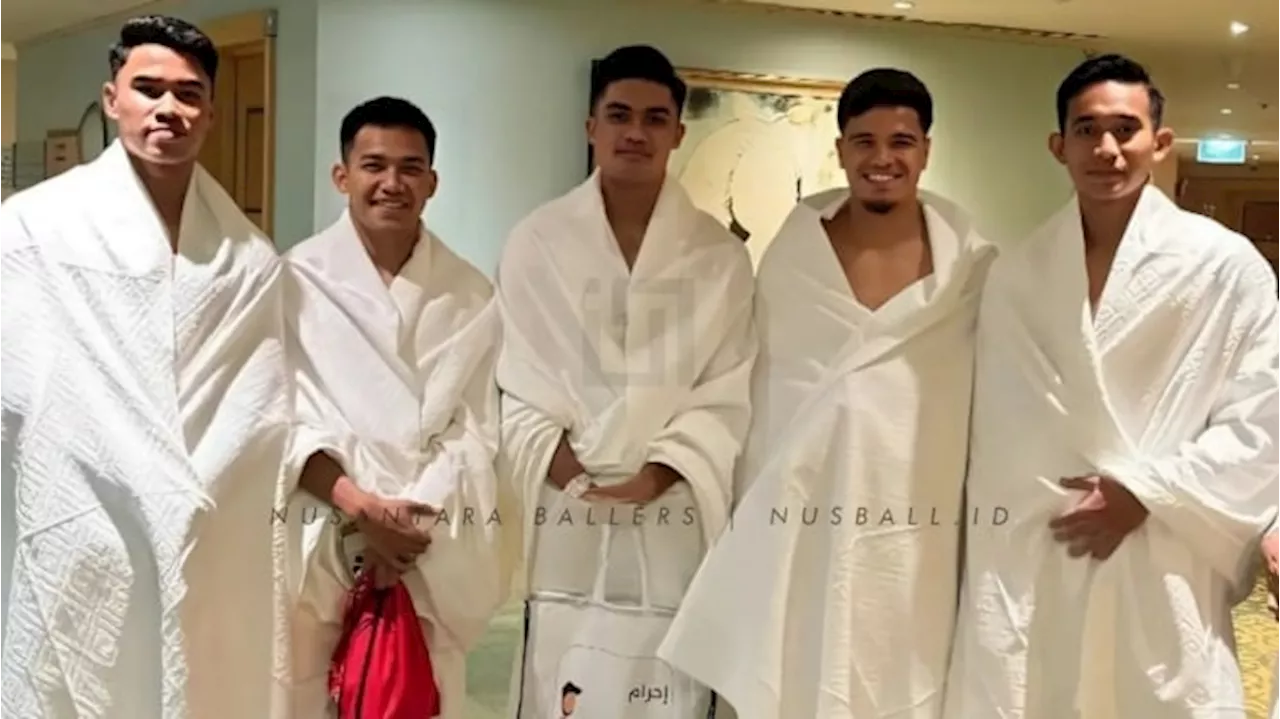 Ketika Haji Witan dan Ragnar Oratmangoen Umrah Jelang Timnas Indonesia Vs Arab Saudi