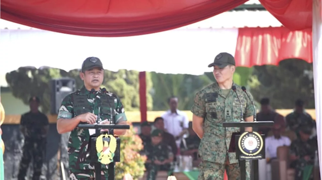 KSAD Jenderal TNI Maruli Buka Latma Safkar Indonesia - Singapura di Salatiga