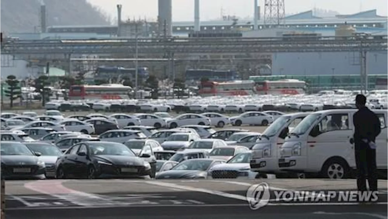 완성차5사 8월 판매량 64만대…현대차·기아 연중 최대 EV 실적