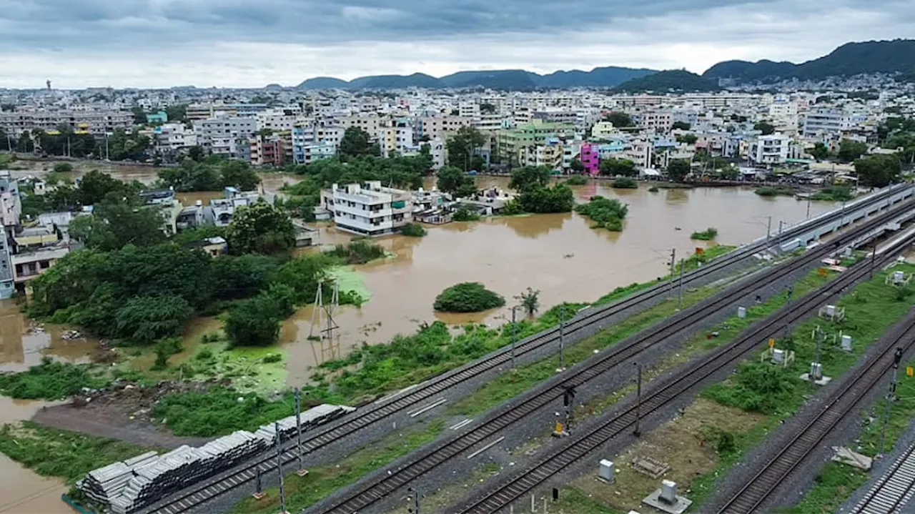 Andhra, Telangana Rain: 140 Trains Cancelled, 26 NDRF Teams In Action