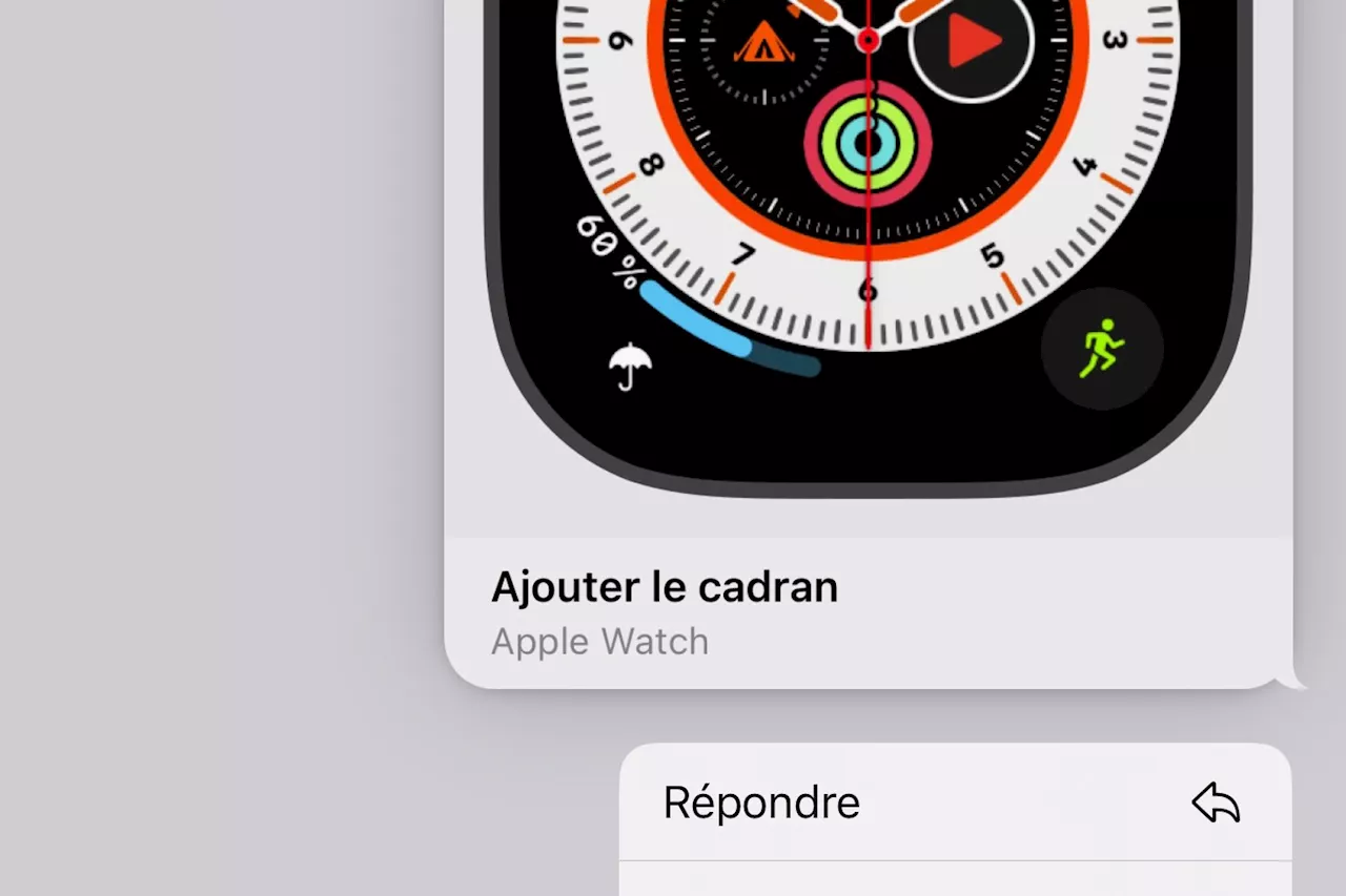 iOS 18 Fait Planter l’app Messages avec le Partage de Cadran Apple Watch