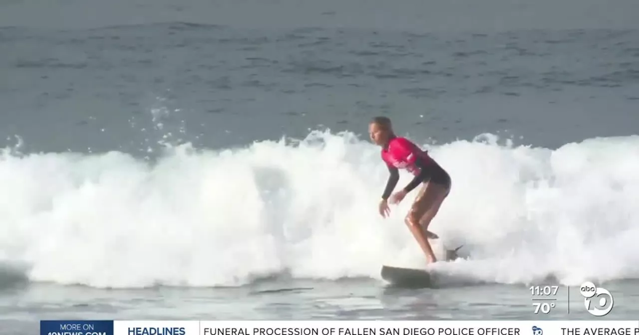 'Girls only' Oceanside surf competition inspires next generation of female surfers