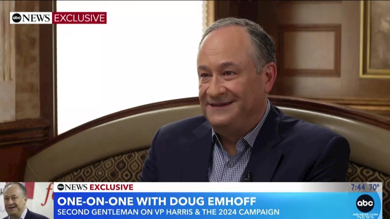 Doug Emhoff details Harris' presidential plans, defends against partisan attacks