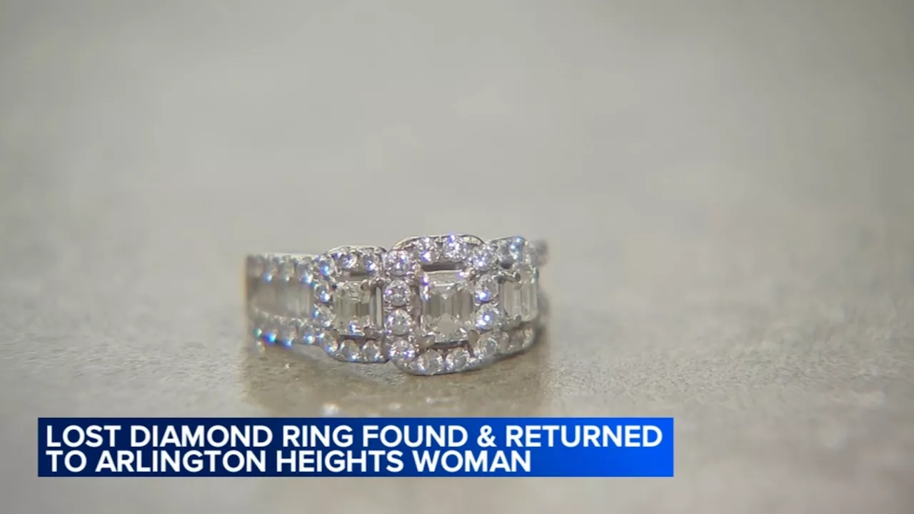 Woman reunites with her lost diamond ring with help of good Samaritan and ABC7 Facebook page