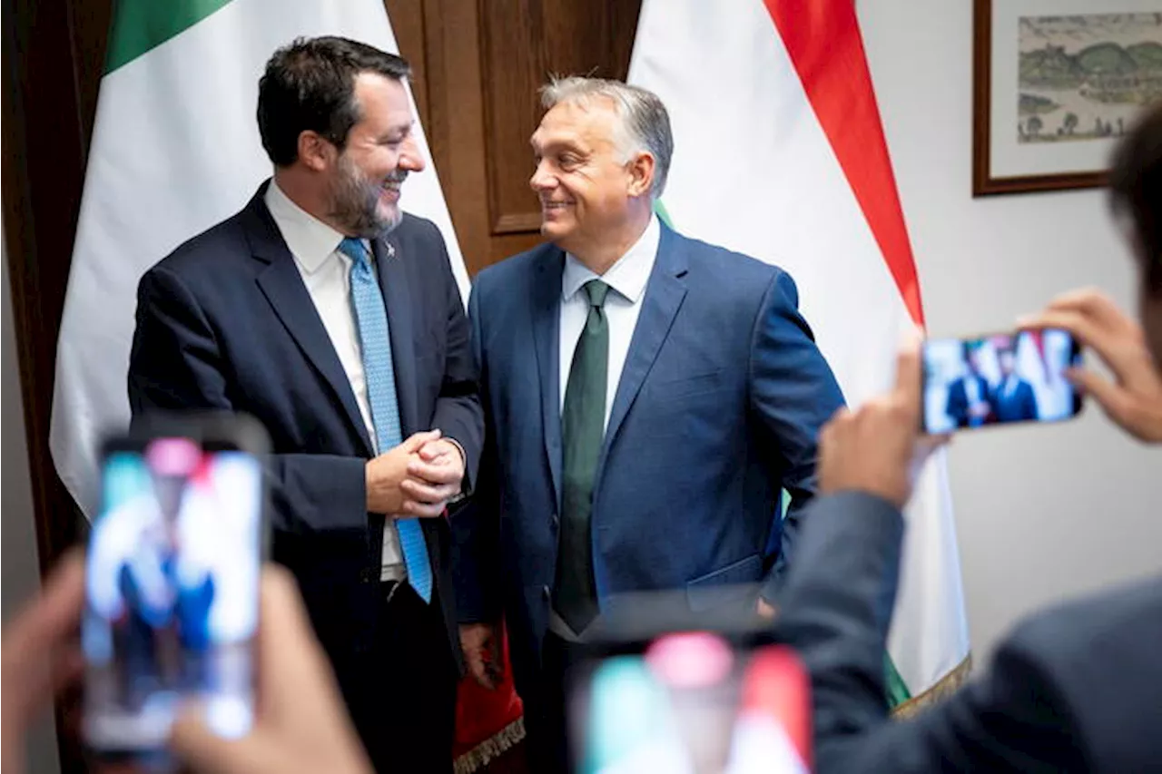 Salvini-Orban: 'Urgente fermare il conflitto in Ucraina'