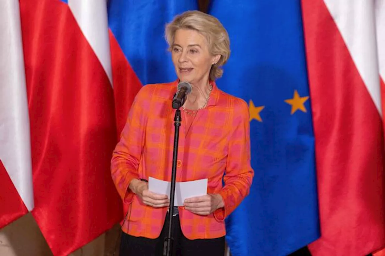 Von der Leyen: 'L'Ue farà la sua parte per sbloccare i 50 miliardi di prestiti russi immobilizzati dai Paesi del G7'