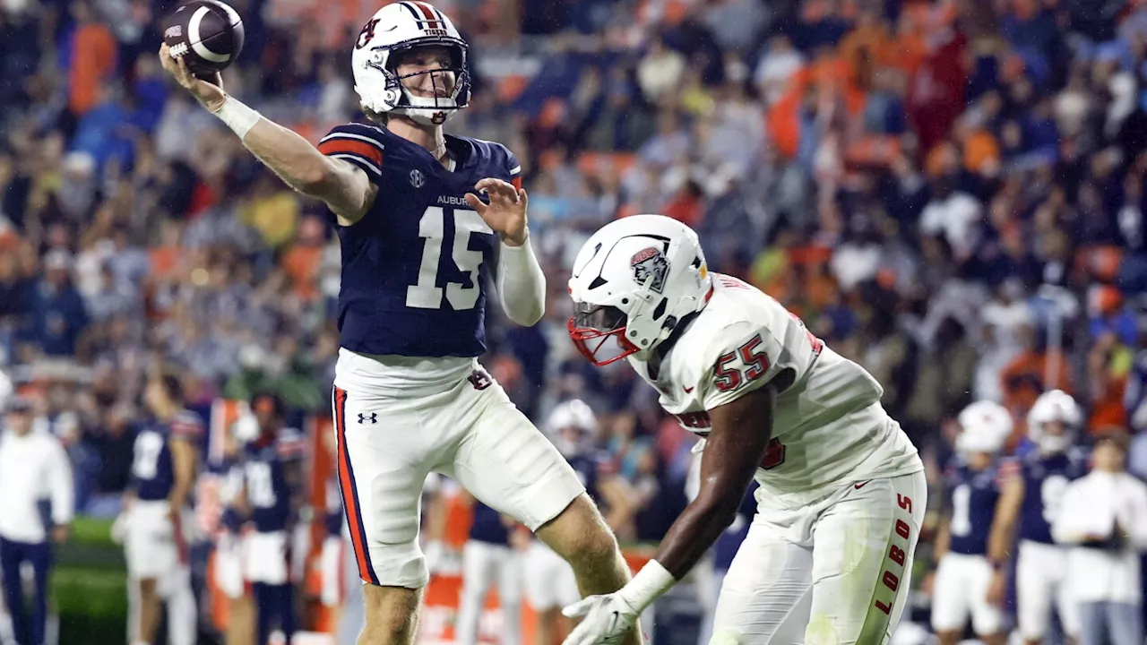 New Auburn QB Hank Brown preparing for first SEC start after roundabout path