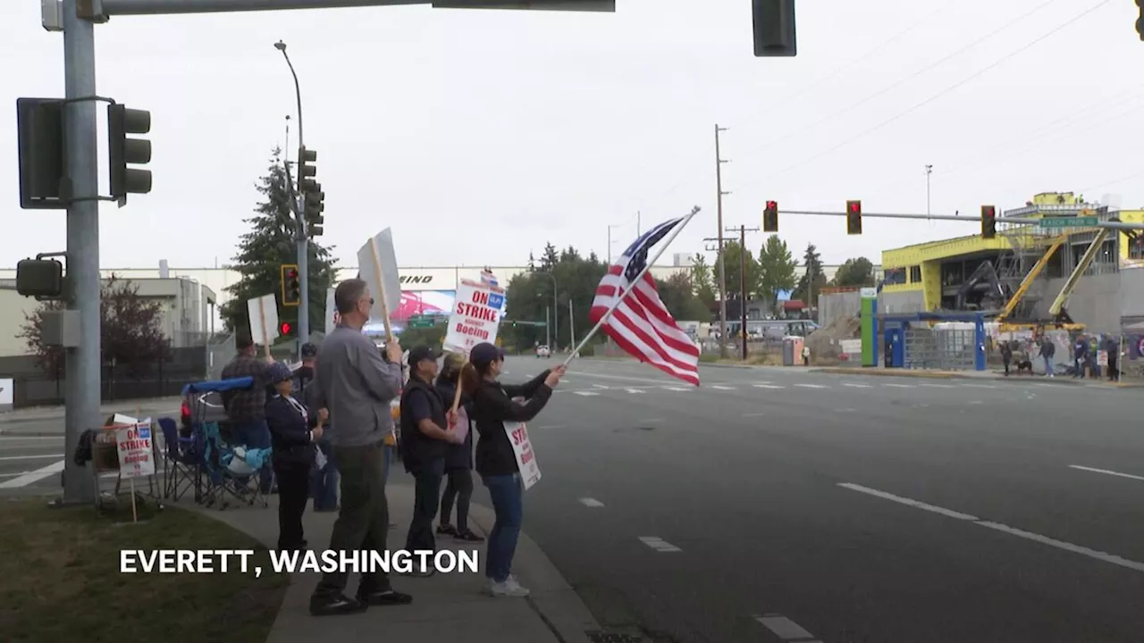 Strike by Boeing union machinists nears second week