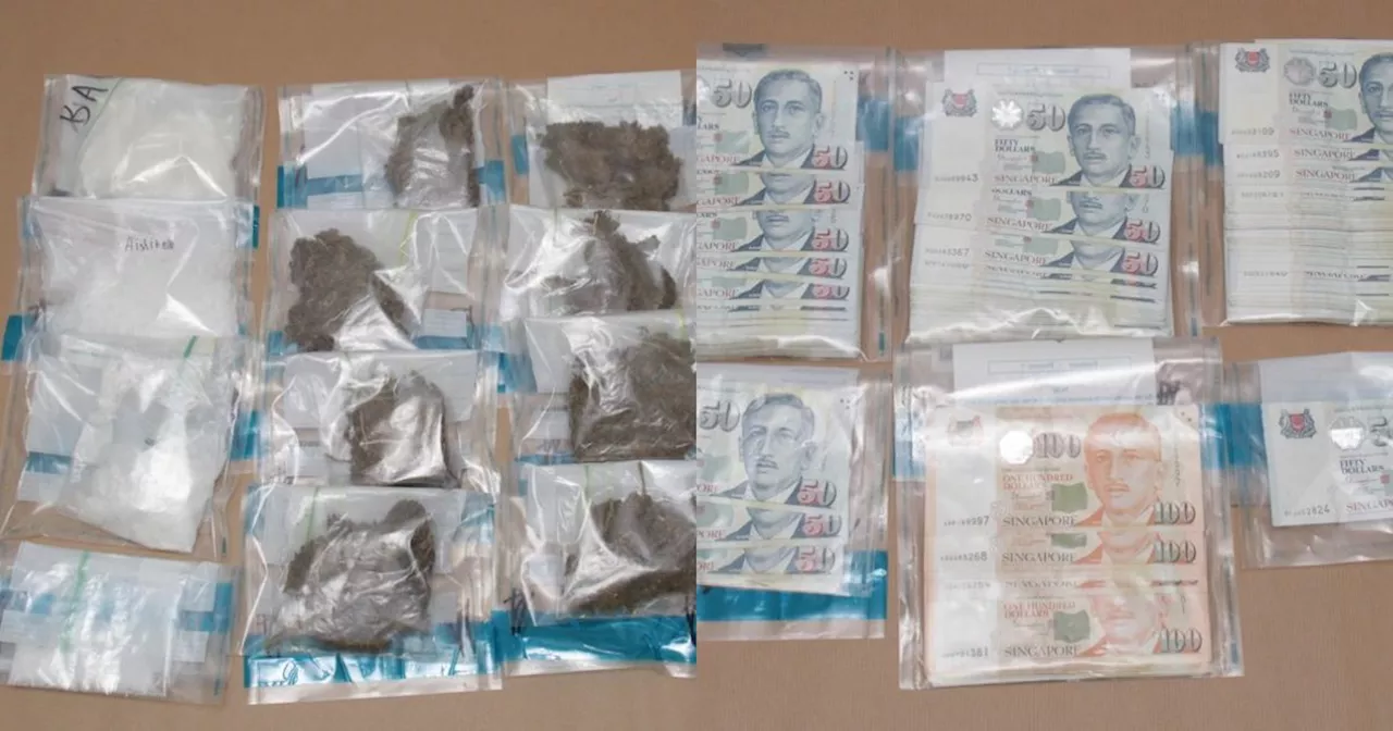 3 Singaporean teens arrested in drug raid; $78k worth of Ice and cannabis seized