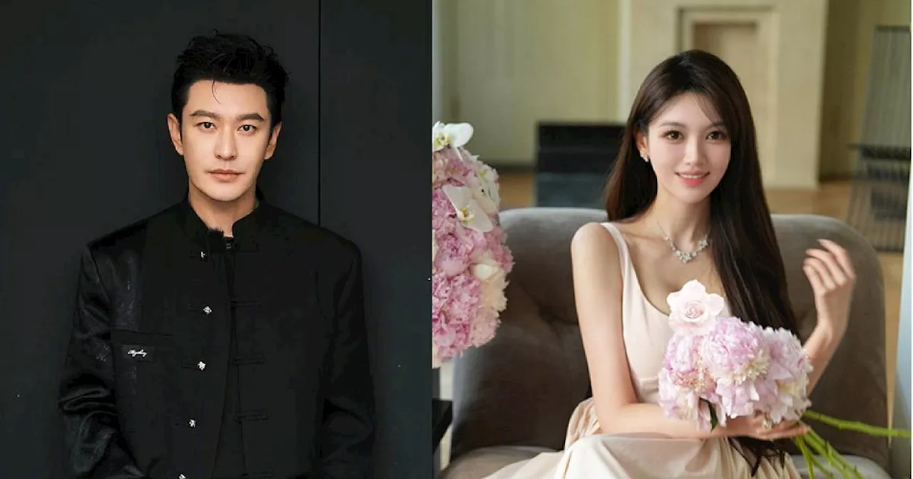 Huang Xiaoming announces romance with internet celebrity