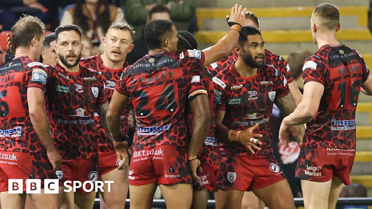 Super League: Leigh Leopards 18-12 St Helens