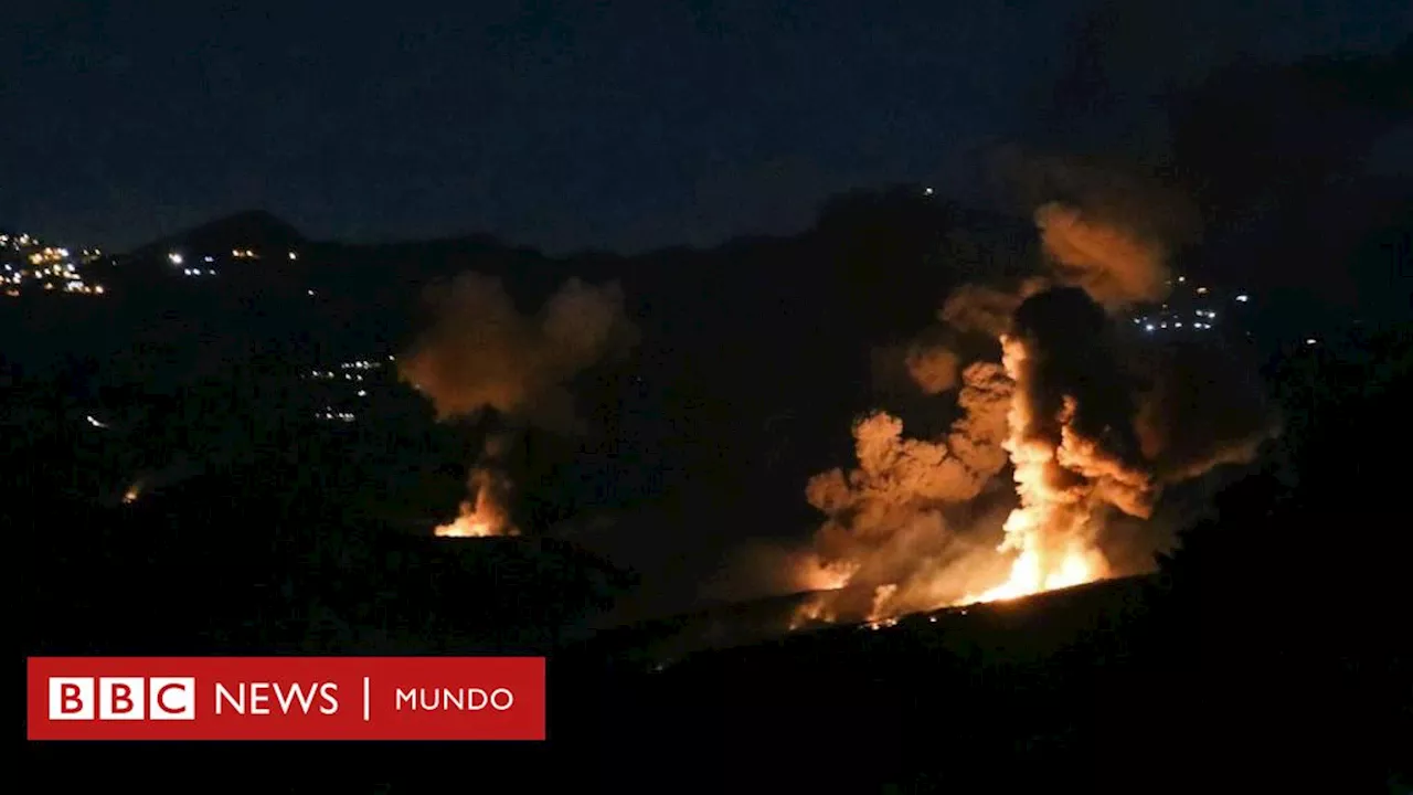 Israel lanza un ataque aéreo masivo en Líbano contra lanzacohetes y depósitos de armas de Hezbolá