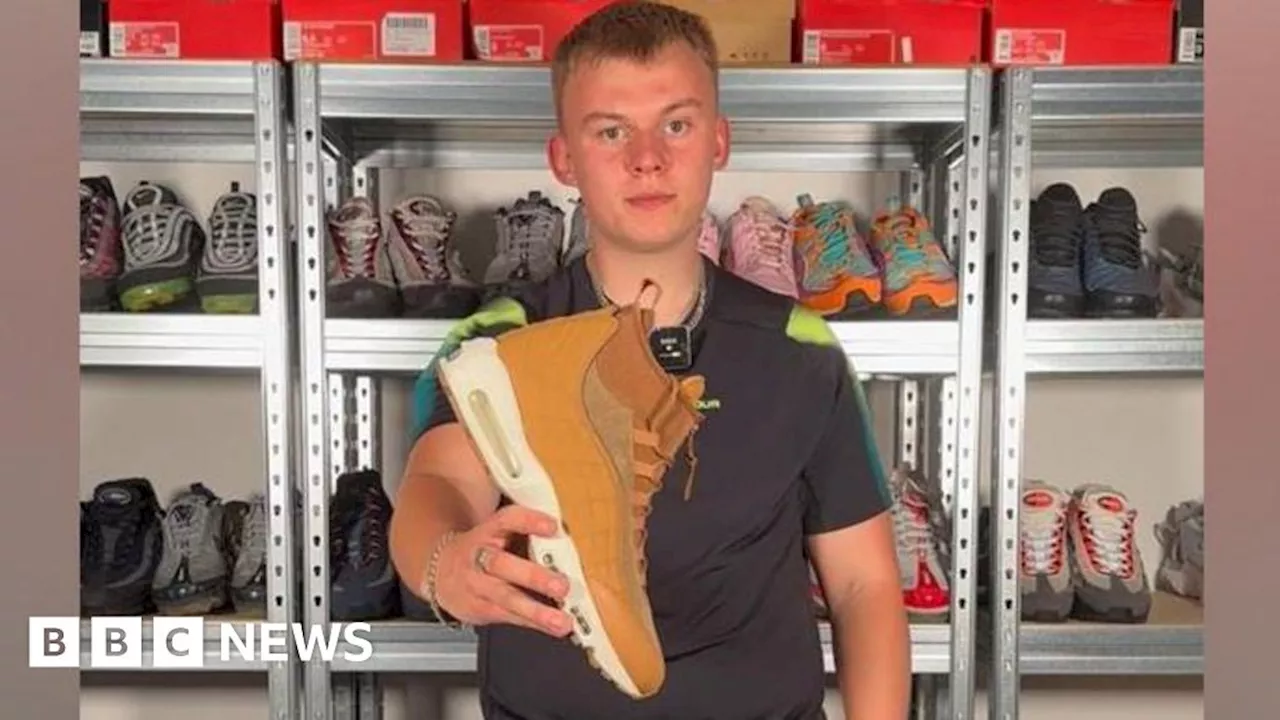 Buckinghamshire man makes £50k a month selling preloved trainers