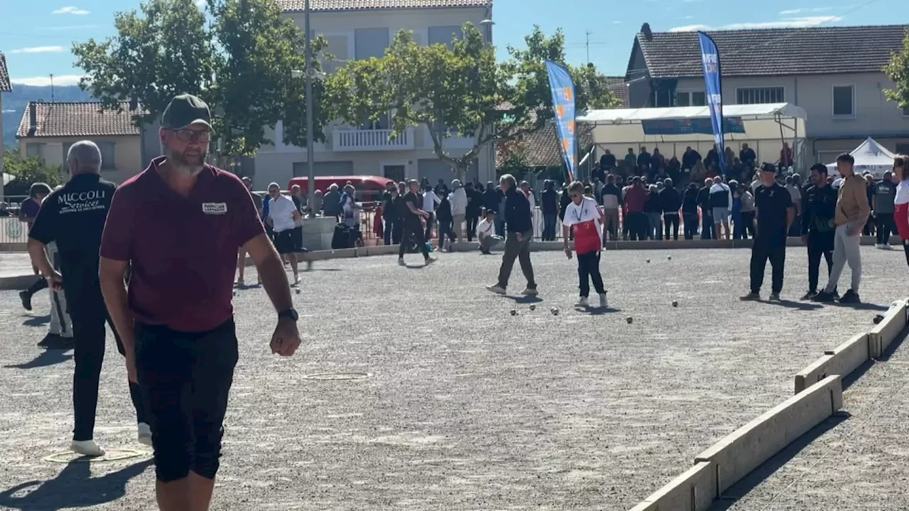 Hautes-Alpes: les commerçants profitent du critérium bouliste à Laragne-Montéglin