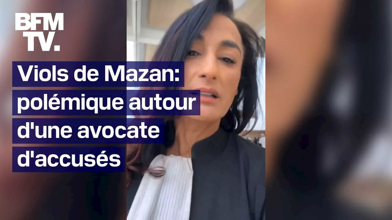 Viols de Mazan: une des avocates d'accusés fait polémique après des vidéos diffusées sur Instagram