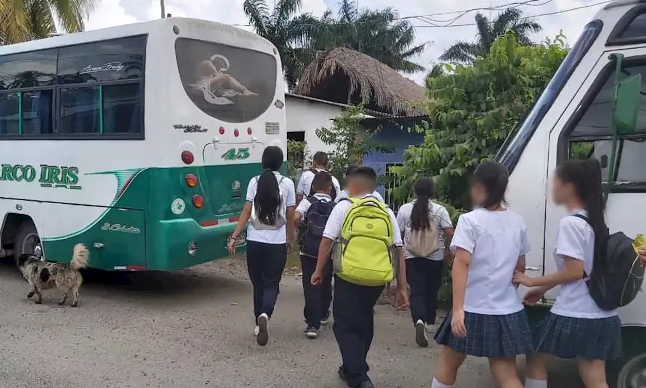 Más de 500 niños sin transporte escolar en zonas rurales con conflicto armado en El Bagre