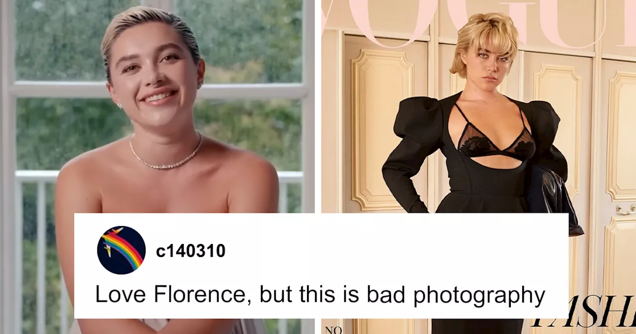 Florence Pugh's British Vogue Cover Sparks Criticism