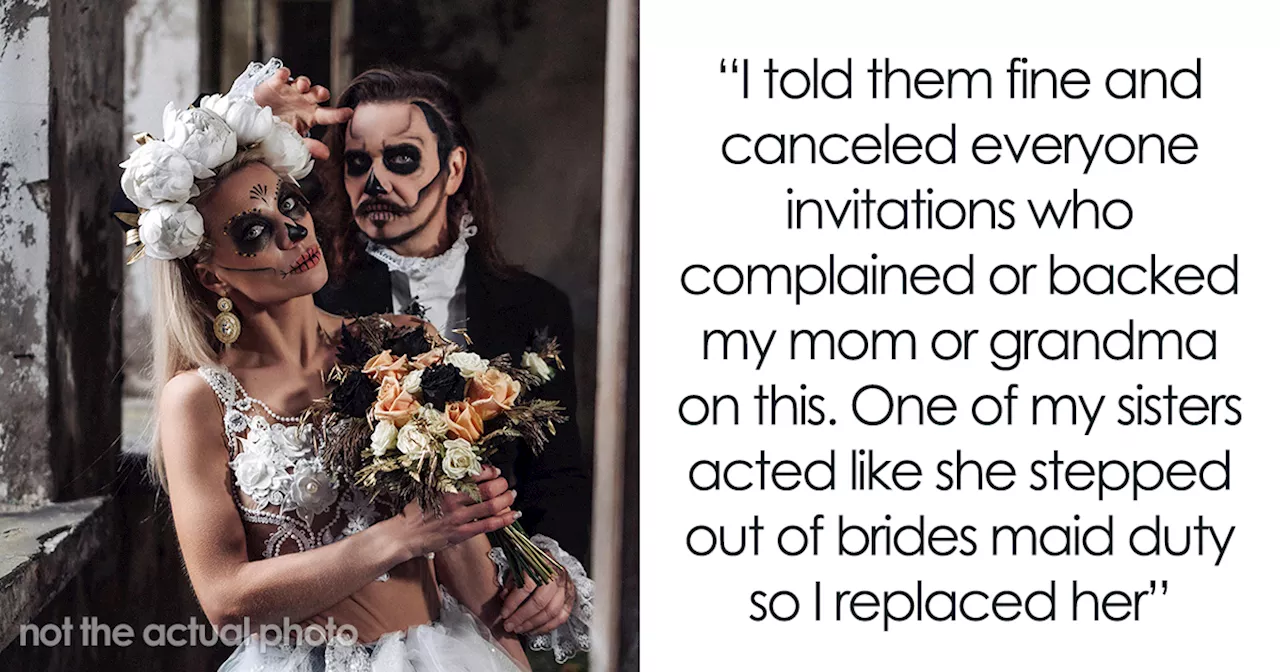 Relatives Knew In Advance About This Woman’s Halloween Wedding, Start Objecting All Of A Sudden