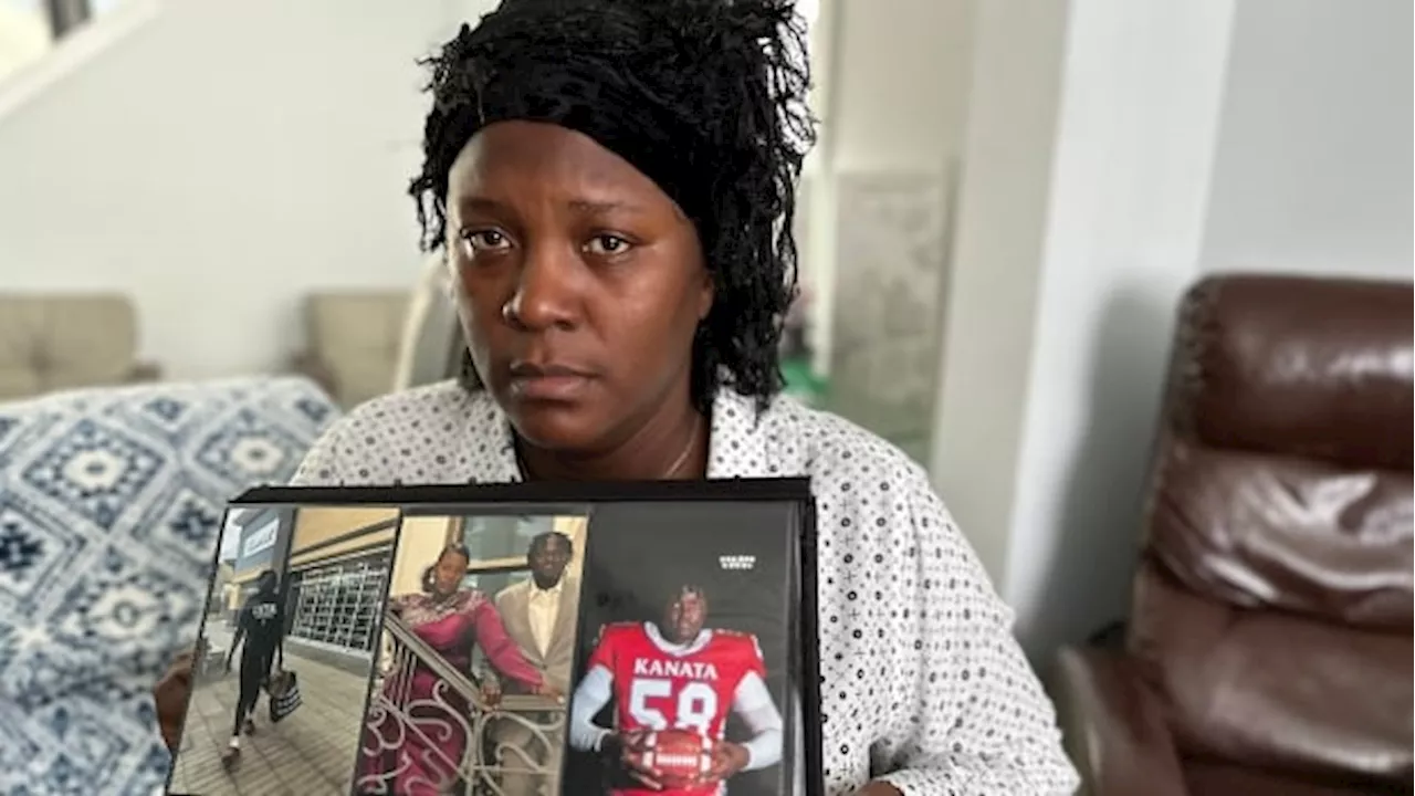 Mother of slain football player reflects on a life cut short