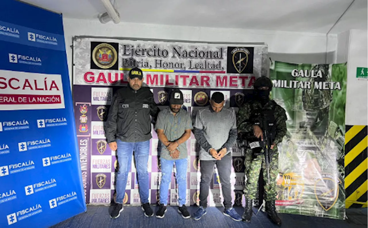 Capturan a extorsionistas en Villavicencio: se hacían pasar por miembros de grupos armados