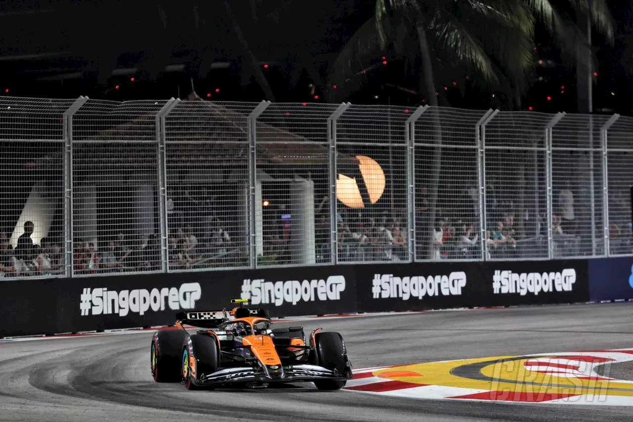 Lando Norris issues McLaren warning despite being in “a good place” in Singapore