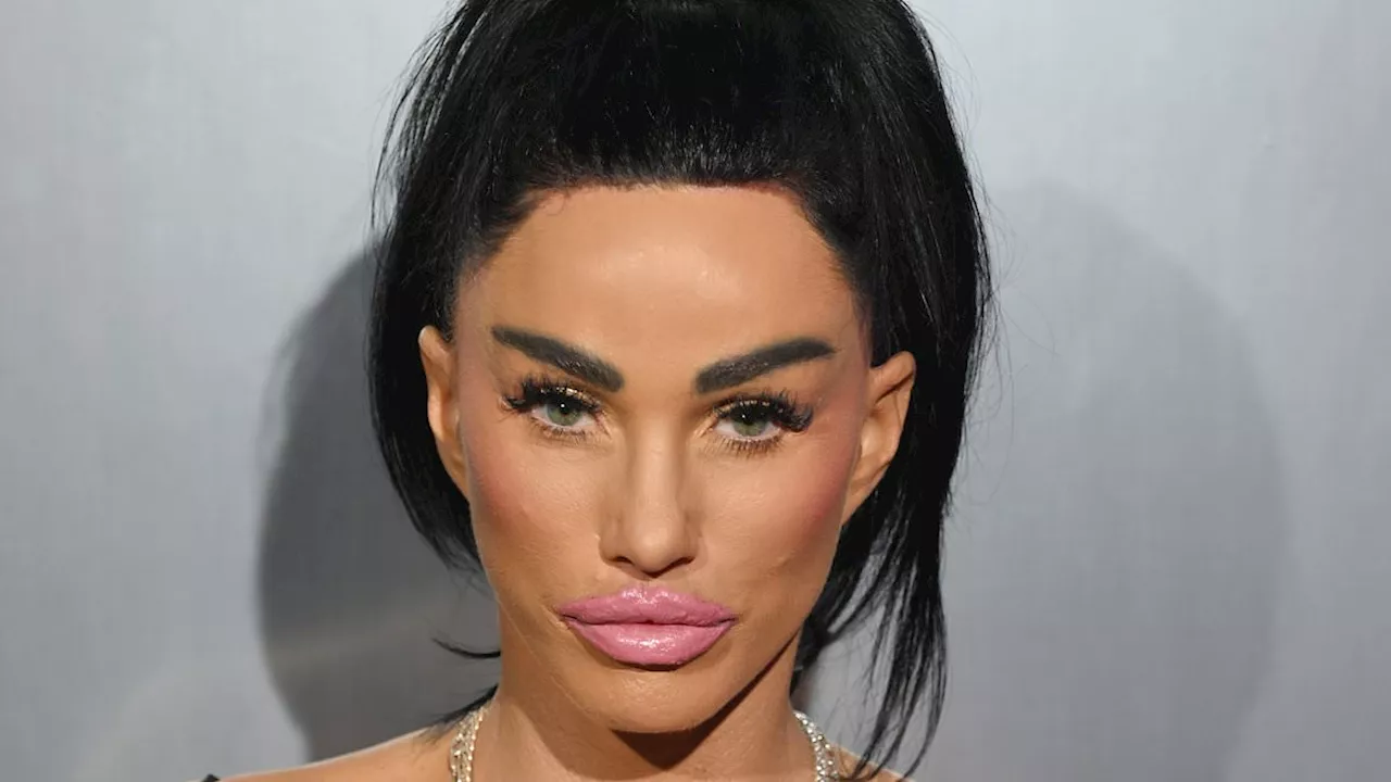 Katie Price shows off the results of sixth facelift at boozy bash