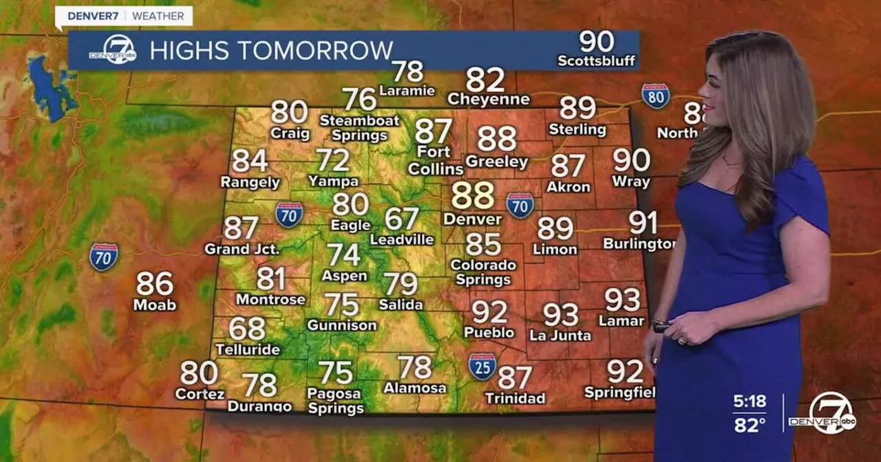 Very warm Friday in Denver ahead of weekend storm