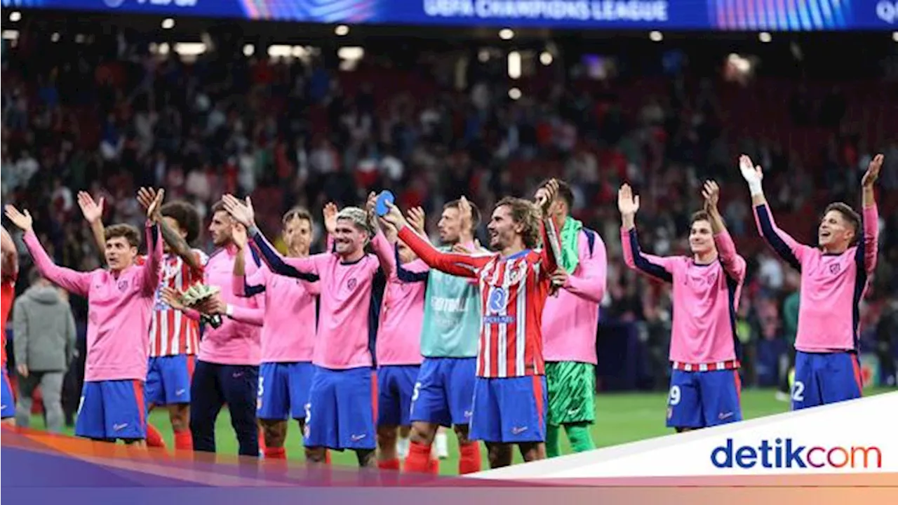 Atletico Madrid Tekuk RB Leipzig di Matchday Pertama Liga Champions