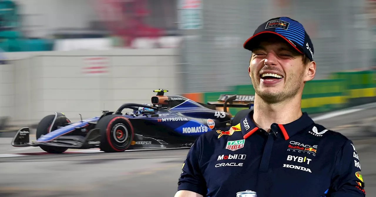 Colapinto se la bancó ante Verstappen y le sacó una sonrisa
