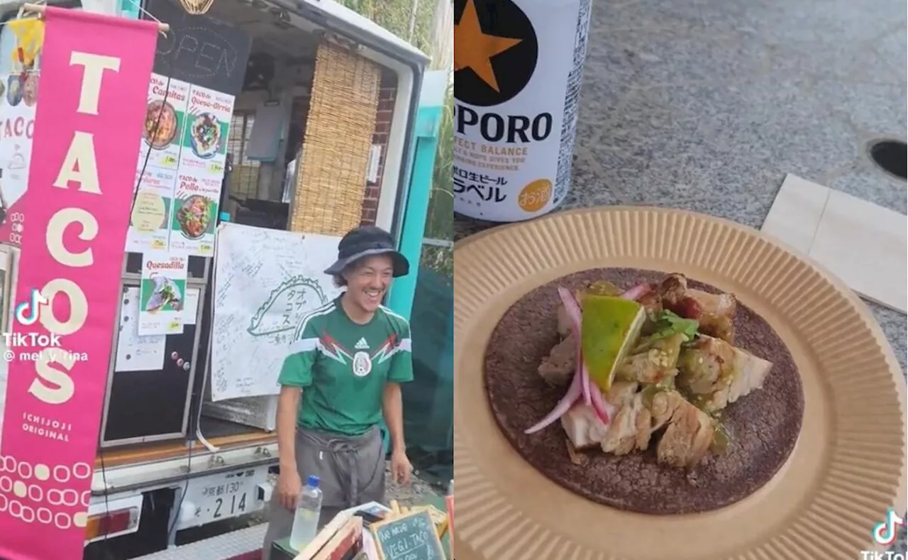 VIDEO: Japonés abre puesto de comida mexicana en Kioto y se vuelve viral