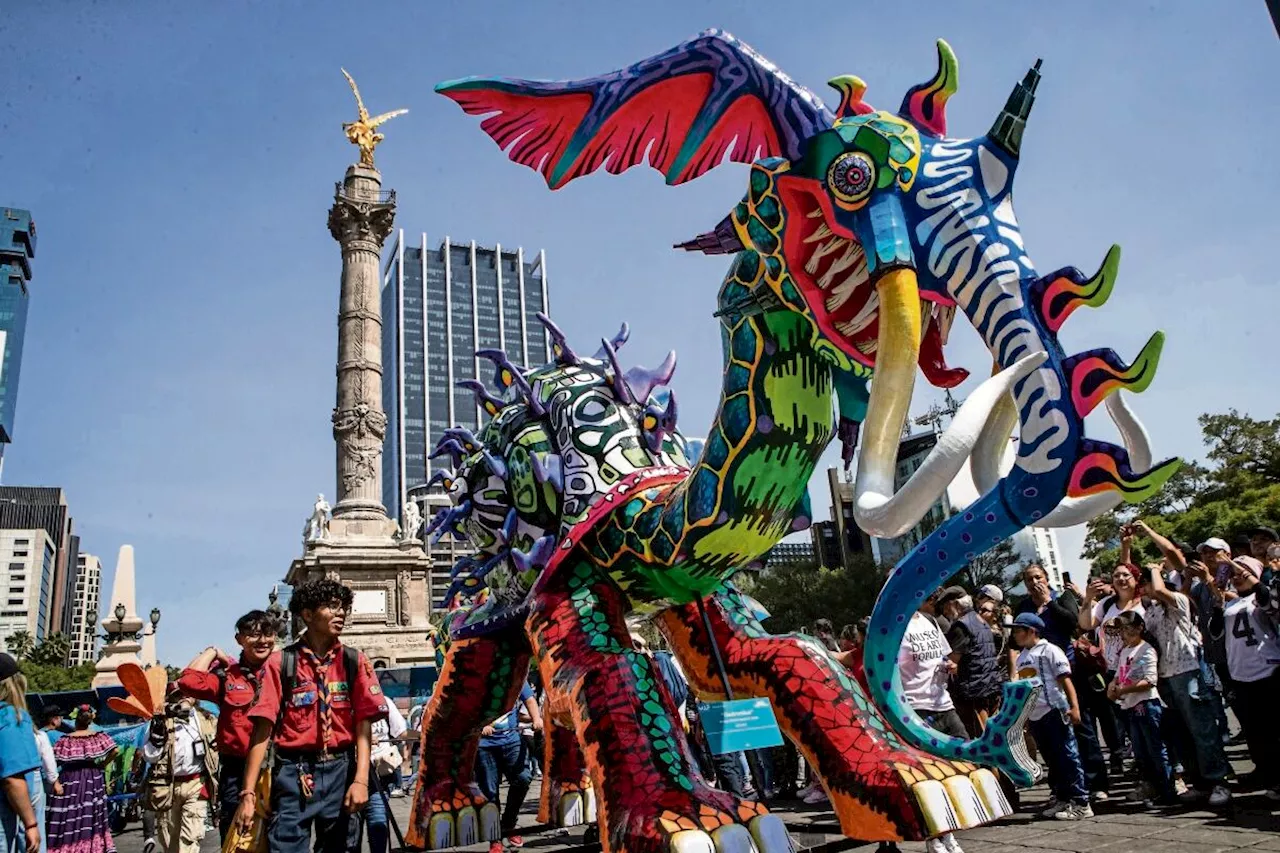 ¡Ya viene, ya viene! Checa los detalles del Desfile de Alebrijes Monumentales 2024 en la CDMX