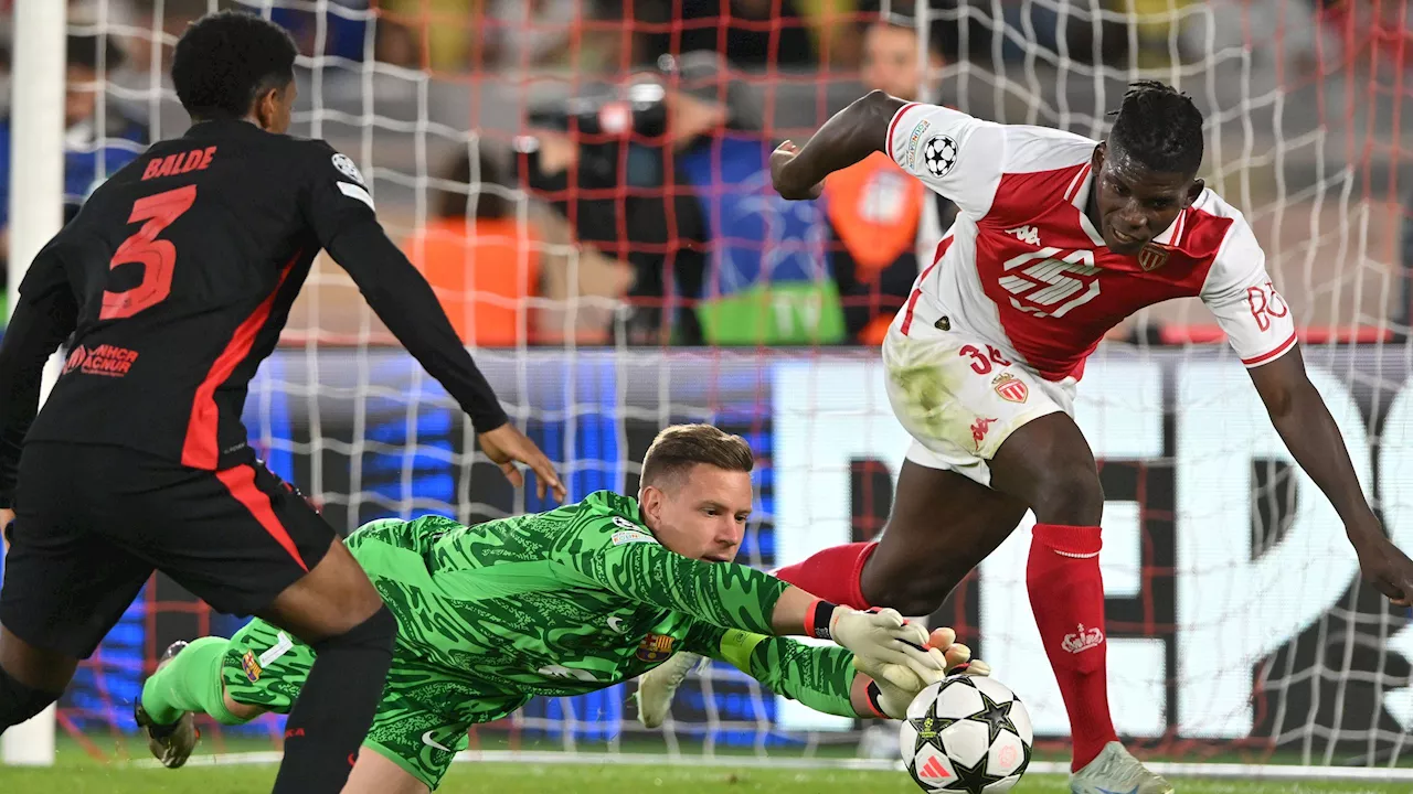 Marc-André ter Stegen nach Patzer und Niederlage gegen Monaco in der Kritik: 'Schiffbruch' des Torhüters