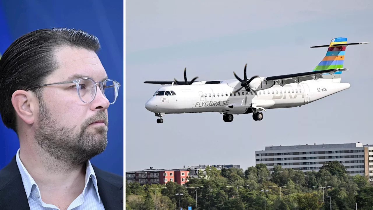 Jimmie Åkesson: ”Bromma flygplats måste räddas”