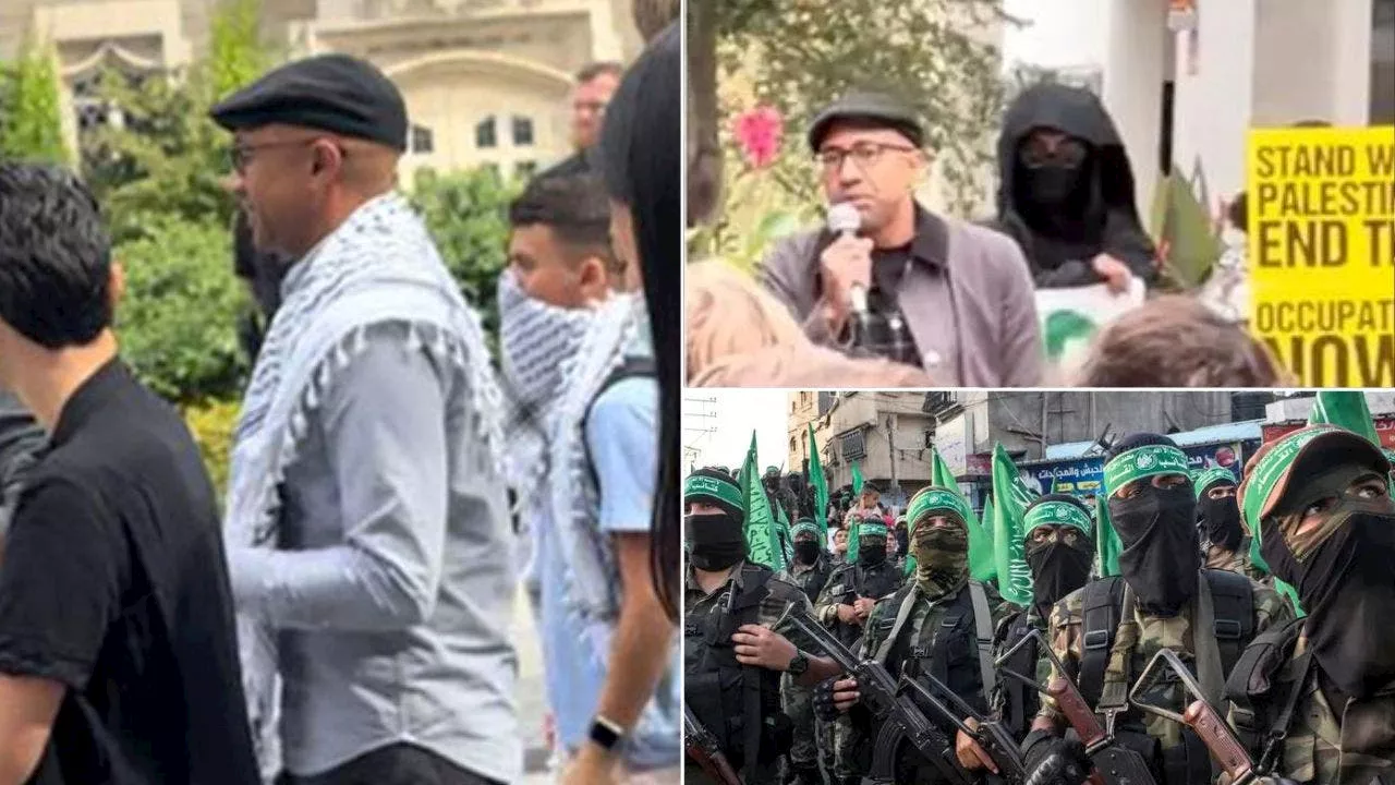 Cornell professor who praised Oct 7 Hamas attack joins another anti-Israel protest on campus