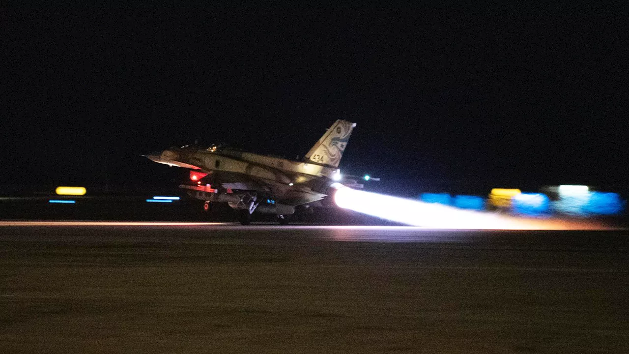 Israeli Air Force Strikes Hundreds of Hezbollah Targets in Lebanon