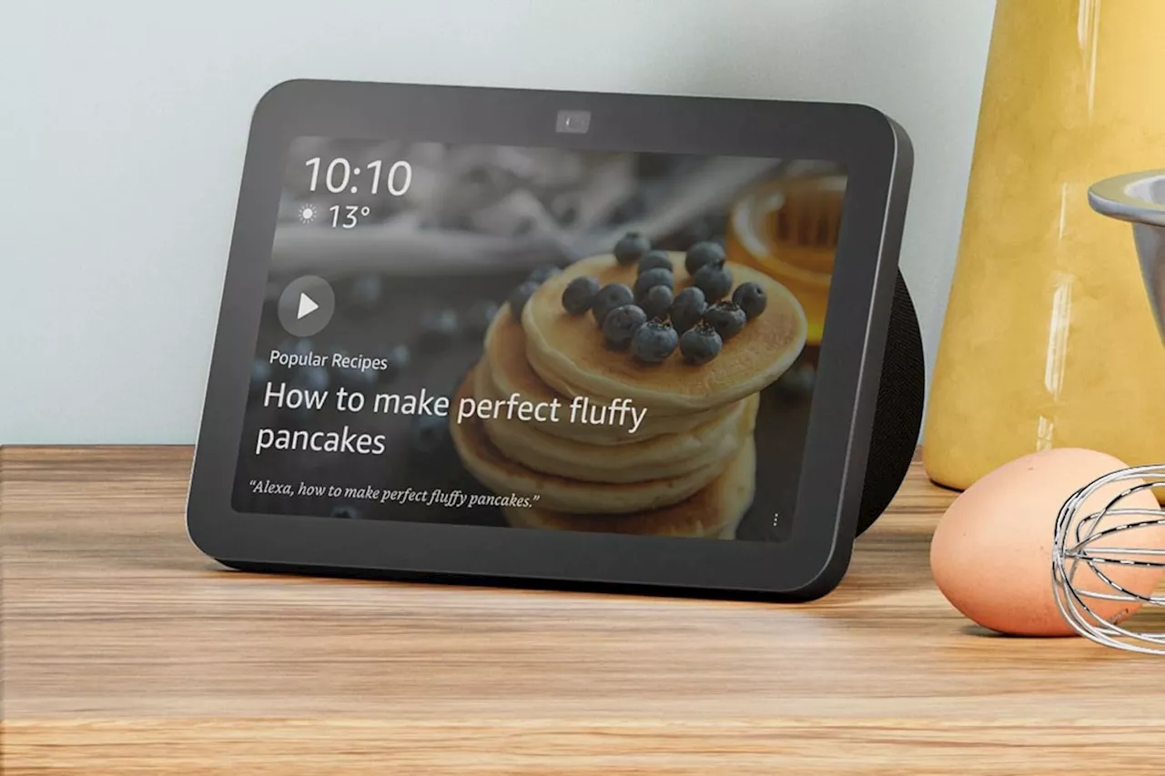 The Amazon Echo Show 8 Can Be Your Very Own Sous Chef for 30% off