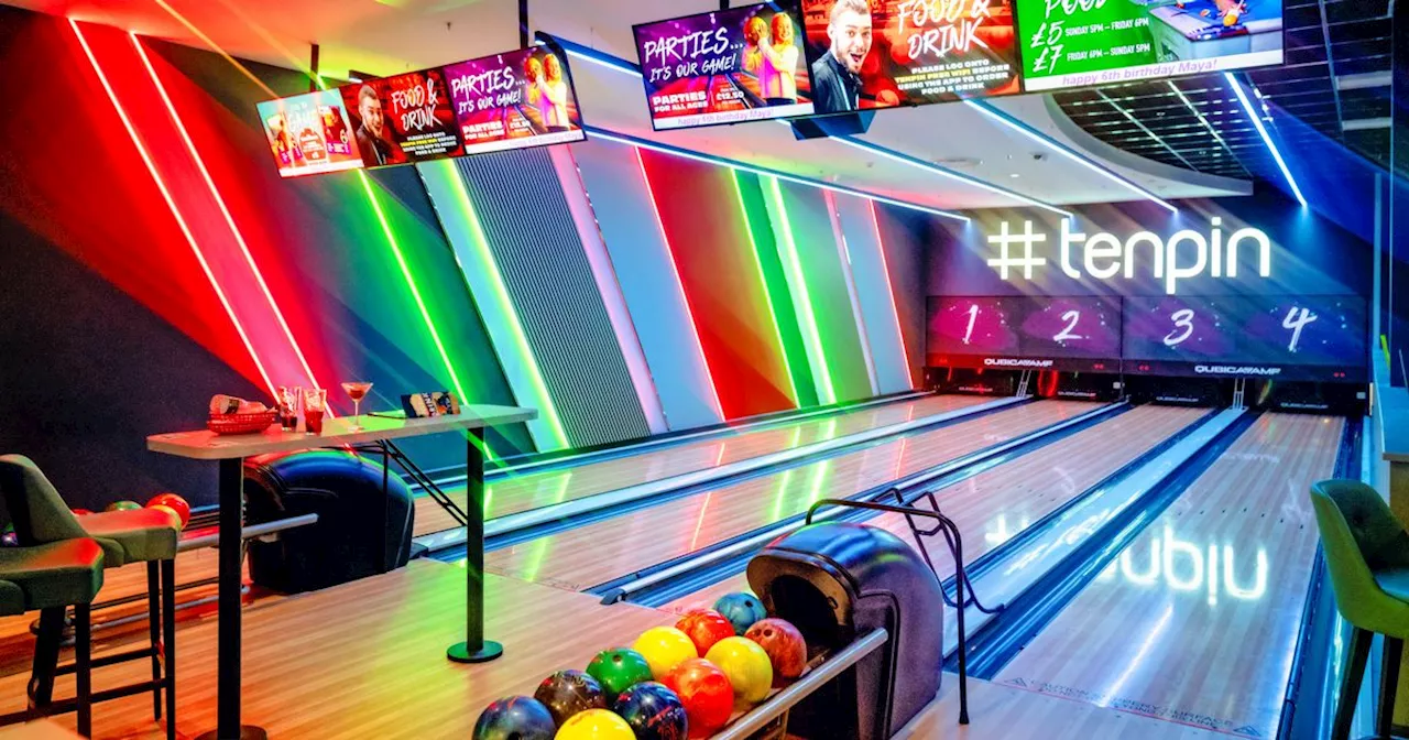 Take a look at Tenpin Glasgow's exciting revamp