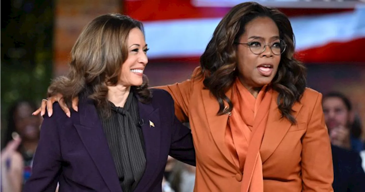 Kamala Harris and Oprah Winfrey: Key moments from their star-studded rally