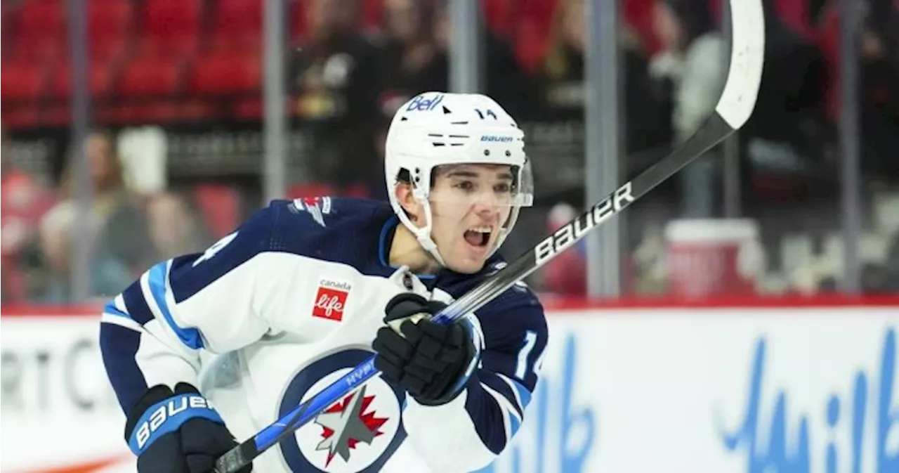 Not good news for Ville Heinola on Day 2 of Winnipeg Jets camp