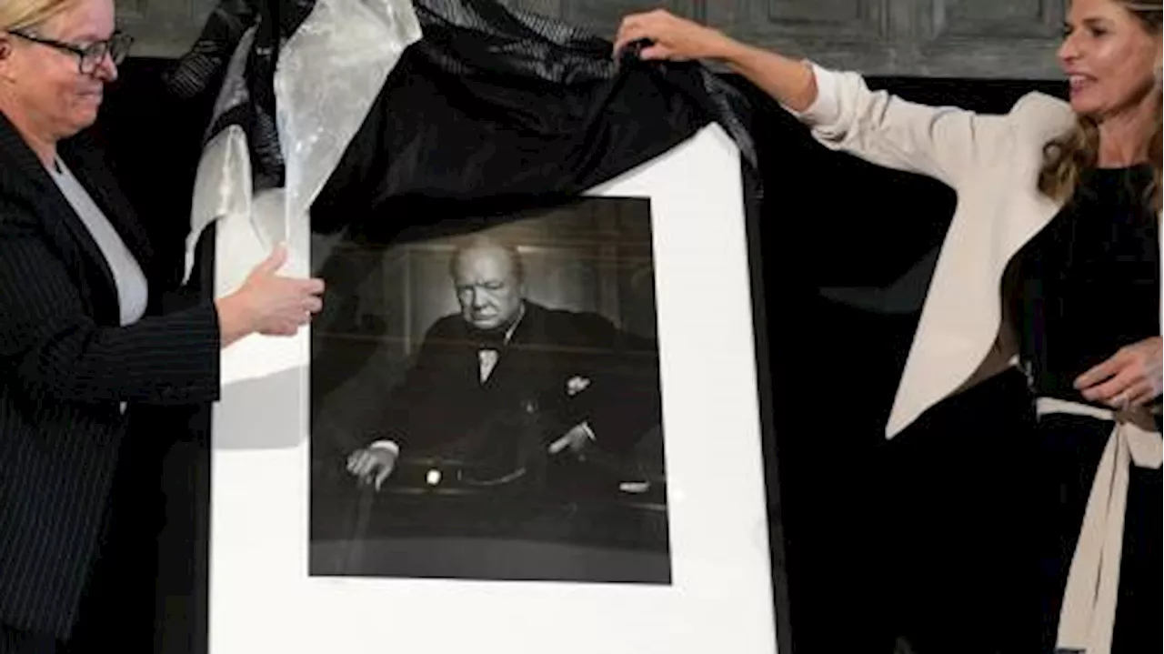 Italian man who bought stolen Churchill portrait speaks out as photo returns to Canadian custody