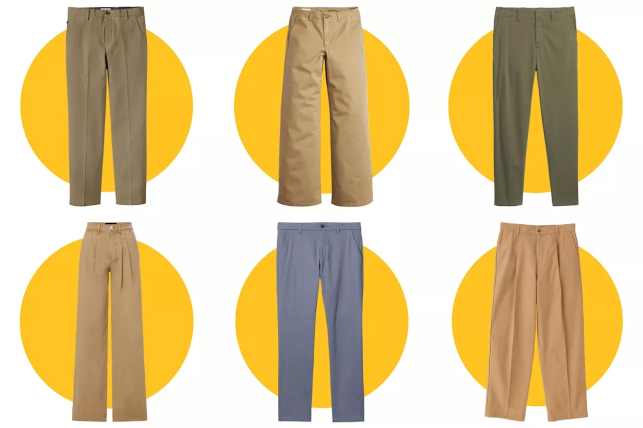 How to spot the difference between khakis and chinos, plus 6 buys to try