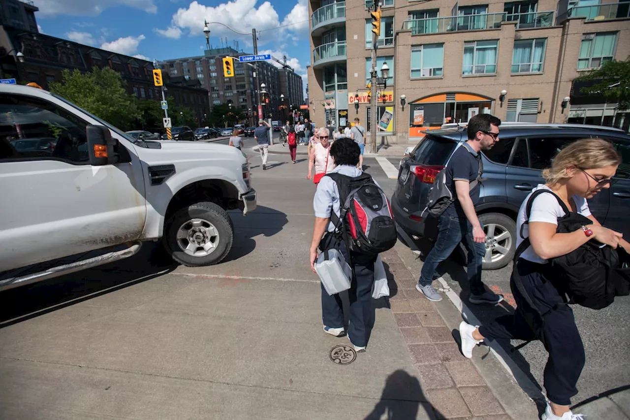 The massive trucks flooding our city streets should be subject to different parking rules